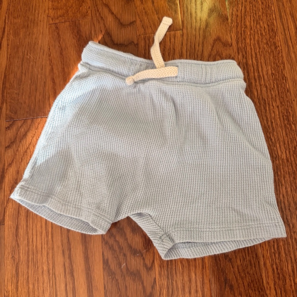 Old Navy Baby Waffle Knit Shorts - Light Blue